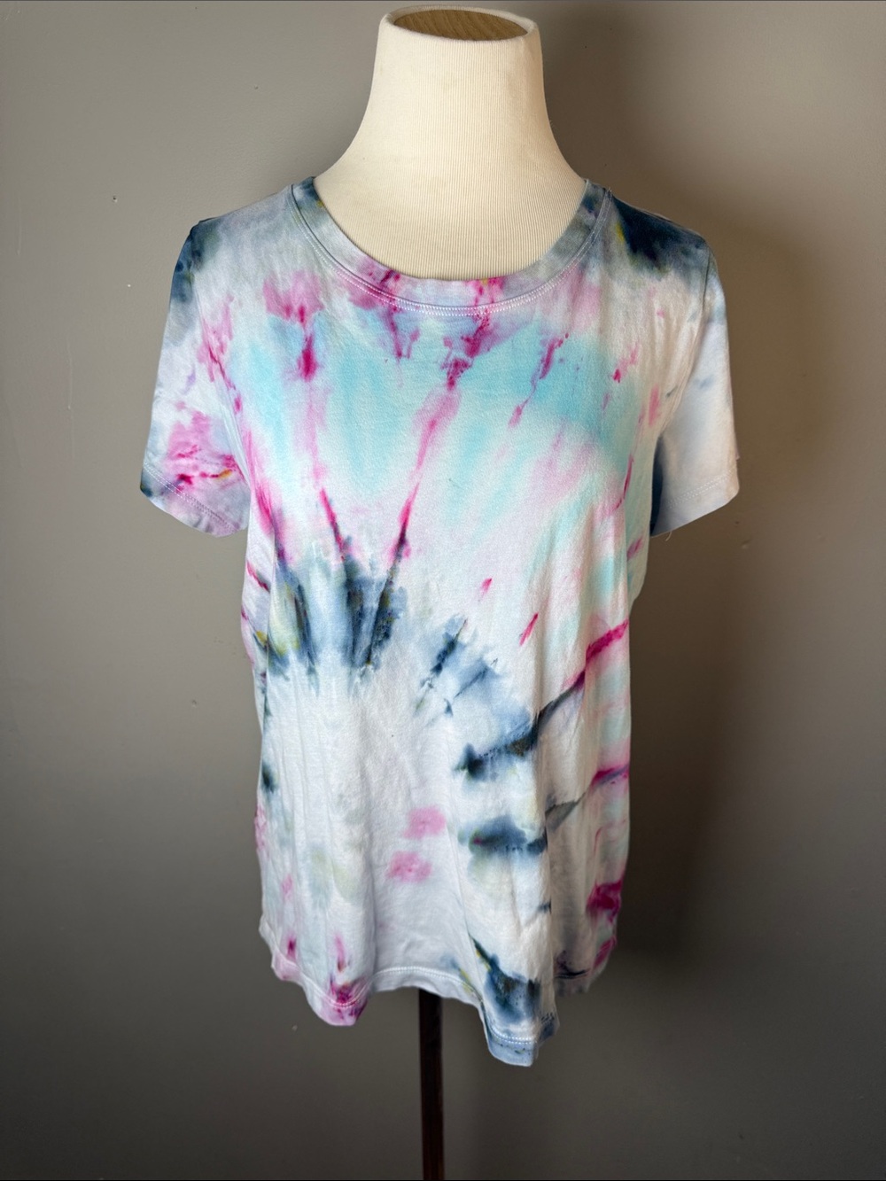 Tie-Dye Short Sleeve Tee - Pastel Multi